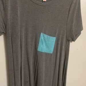 Gray dress lularoe